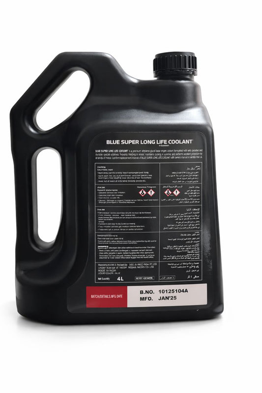 Nissan Genuine Blue Super Long Life Coolant – 4L (50/50 Pre-Diluted)