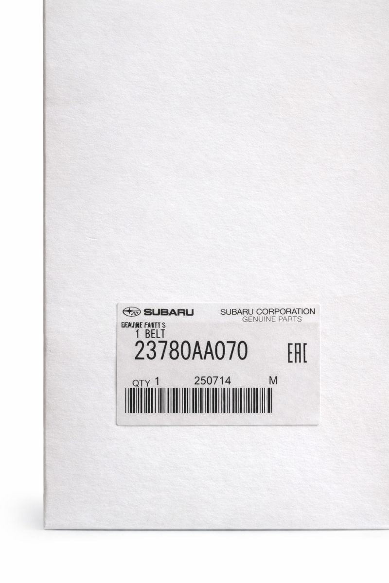 Subaru Genuine V-Belt – OEM Part No. 23780AA070