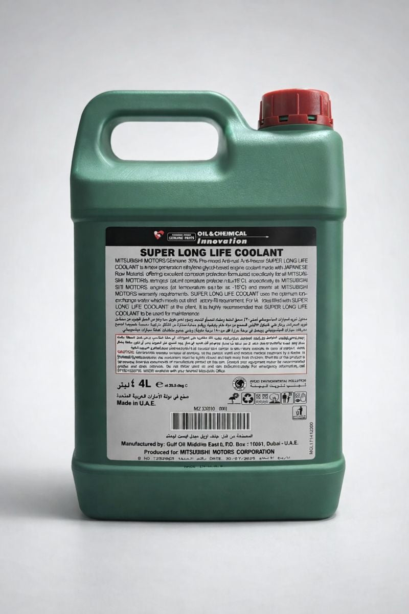 Mitsubishi Genuine Super Long Life Coolant 30% Pre-Mixed – 4L – MZ320210