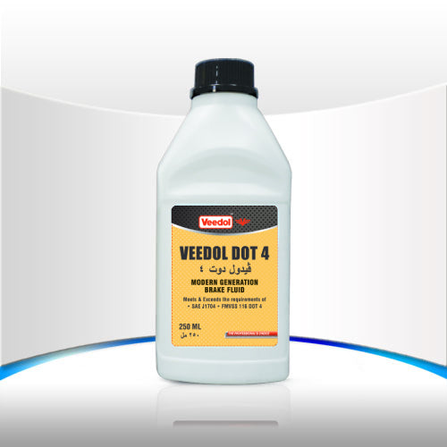 Veedol DOT 4 Brake Fluid – 250ml