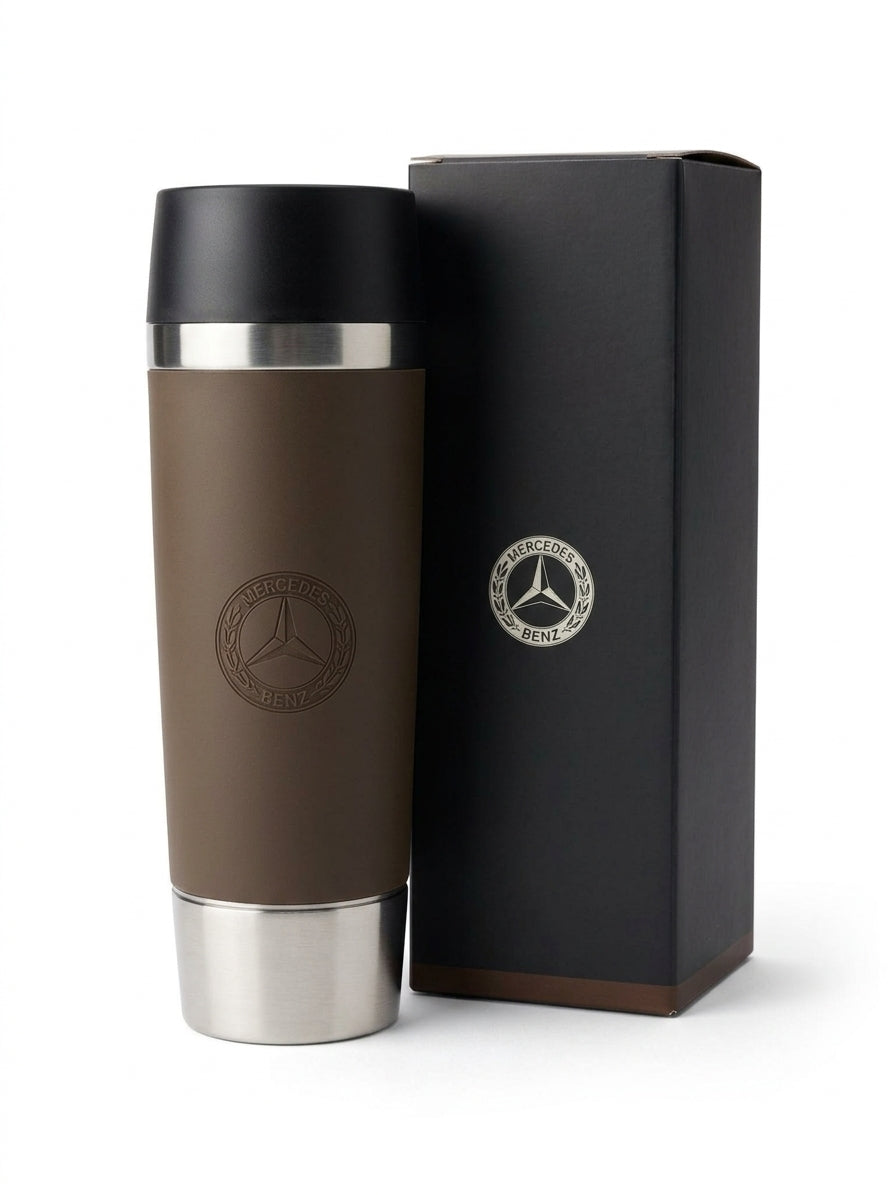 Genuine Mercedes-Benz Classic Collection Insulated Mug - Brown, 0.35L