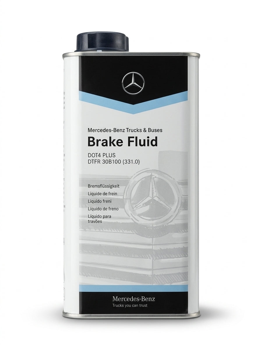 Genuine Mercedes-Benz DOT 4 Plus Brake Fluid 1L