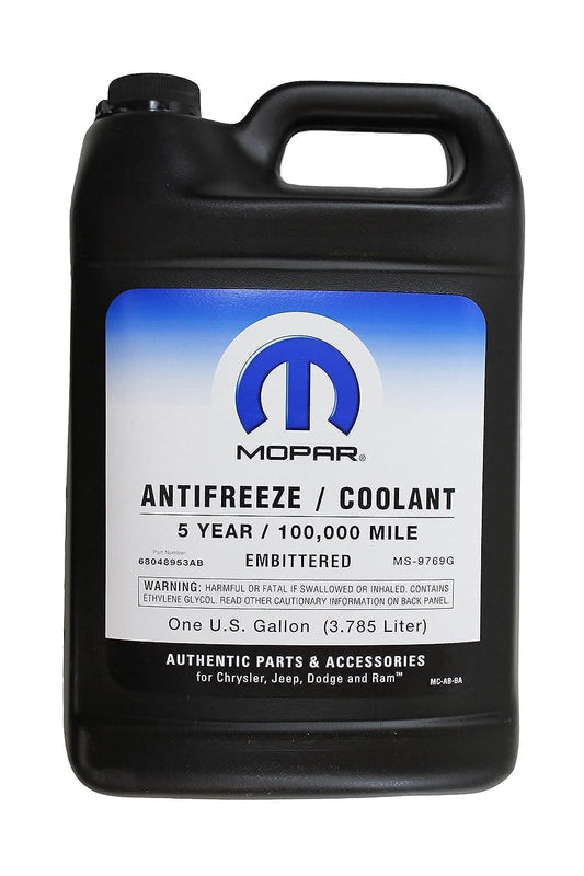 Mopar 5-Year Antifreeze / Engine Coolant Concentrate - 68048953GB
