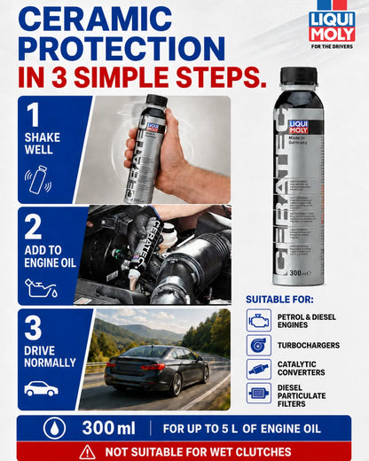 LIQUI MOLY Cera Tec Ceramic Engine Protection & Friction Modifier (300ml)