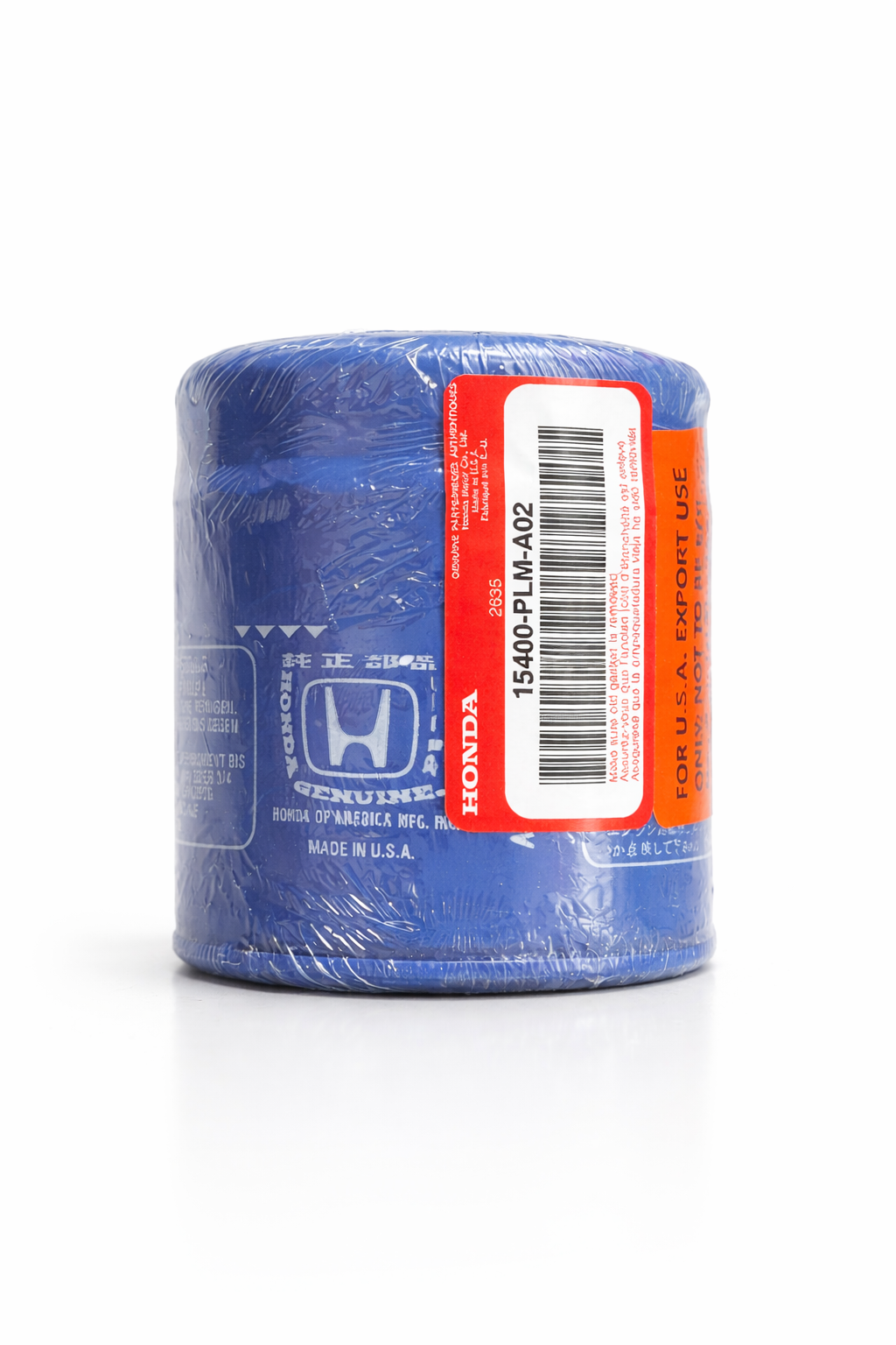 Honda Genuine Oil Filter – 15400-PLM-A02