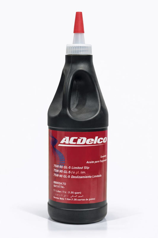 ACDelco SAE 75W-90 GL-5 Limited Slip Gear Oil – 1L (Synthetic Blend)