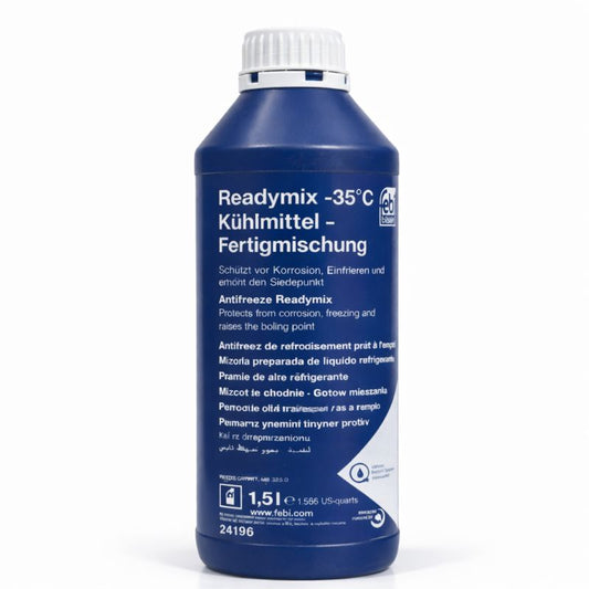 Febi Bilstein Antifreeze Coolant Readymix –35°C – 1.5L – Made in Germany