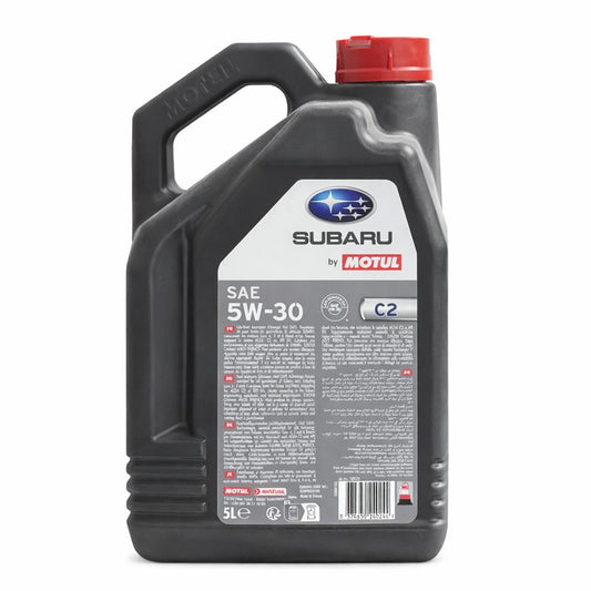 Subaru by Motul 5W-30 – 5L – Fully Synthetic Engine Oil (C2 Spec, OEM Approved)