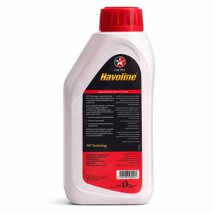 Havoline Radiator Coolant – Anti Corrosion – 1L – Ready to Use