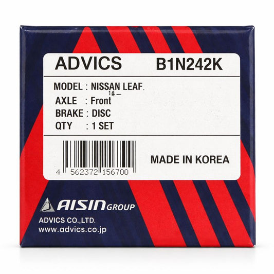 ADVICS Genuine Front Brake Pads for Nissan – Part D1060-3TA0A