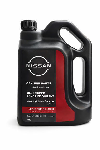 Nissan Genuine Blue Super Long Life Coolant – 4L (50/50 Pre-Diluted)