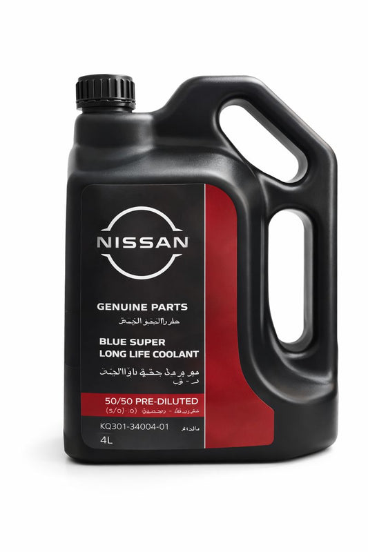 Nissan Genuine Blue Super Long Life Coolant – 4L (50/50 Pre-Diluted)
