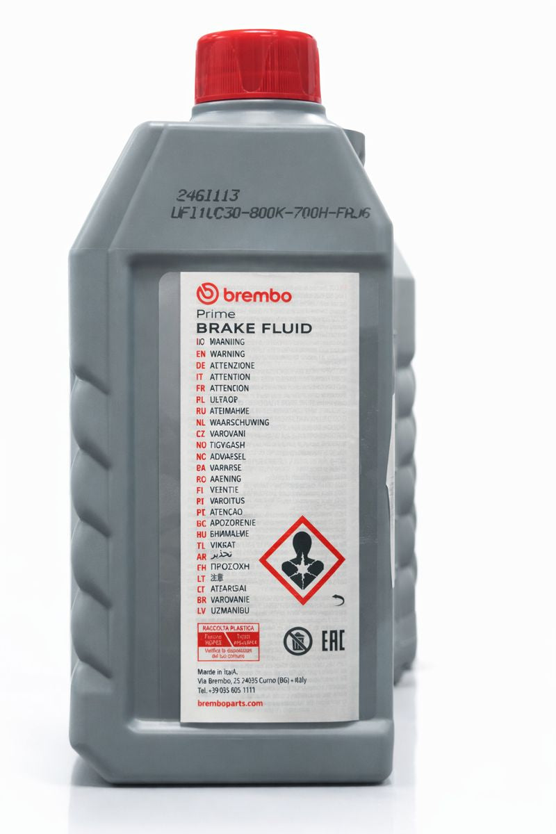 Brembo DOT 4 Brake Fluid 500ml – Prime Hydraulic Brake & Clutch Fluid