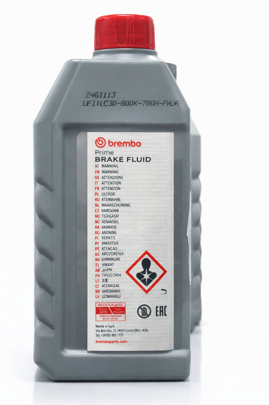Brembo DOT 4 Brake Fluid 500ml – Prime Hydraulic Brake & Clutch Fluid