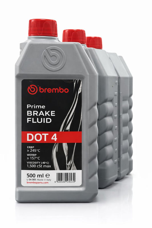 Brembo DOT 4 Brake Fluid 500ml – Prime Hydraulic Brake & Clutch Fluid