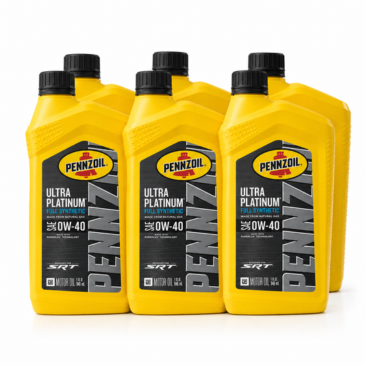 Pennzoil Ultra Platinum Full Synthetic SAE 0W-40 Motor Oil – 946ml (Pack of 6)
