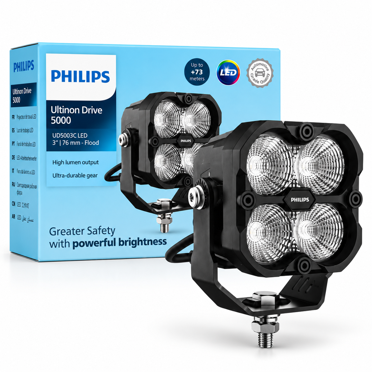 Philips Ultinon Drive 5000 3" LED Work Light 25W 2450LM – UD5003C