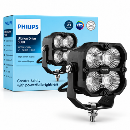 Philips Ultinon Drive 5000 3" LED Work Light 25W 2450LM – UD5003C