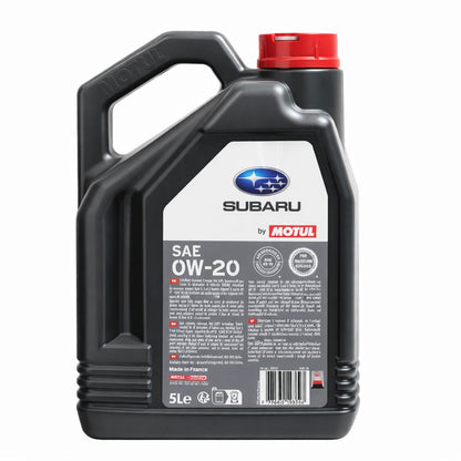 Subaru by Motul 0W-20 – 5L – Fully Synthetic Engine Oil