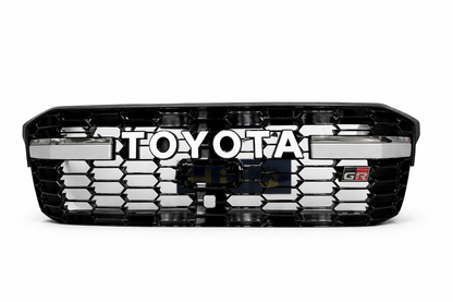 Toyota Front GR-Style Grille – Black | Fits Toyota Hilux / Land Cruiser