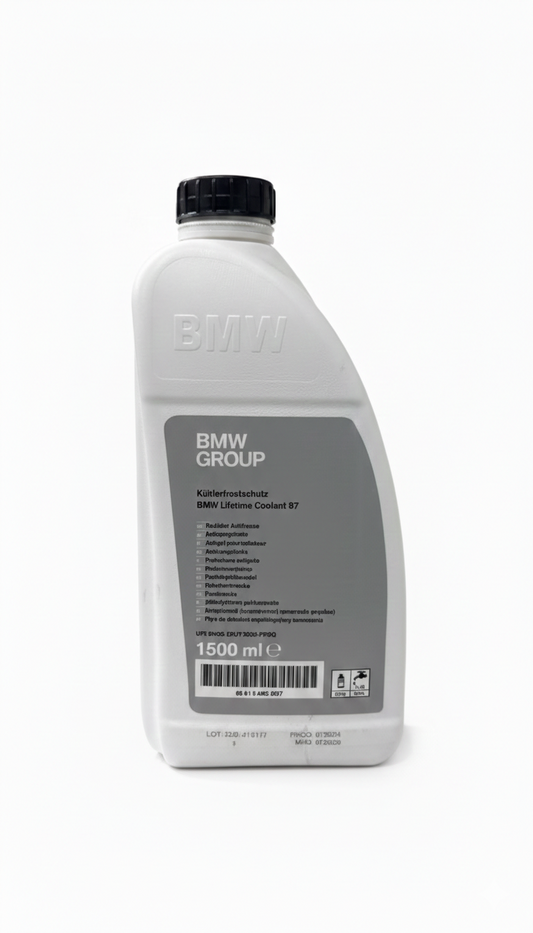 BMW Group Lifetime Coolant 87 – Radiator Antifreeze – 1500ml