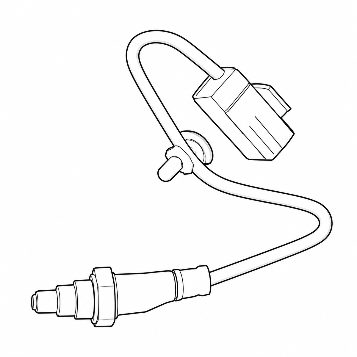 Land Rover Genuine Oxygen Lambda Sensor LR122058 – Rear O2 Sensor for Range Rover, Discovery & Defender 3.0L Petrol