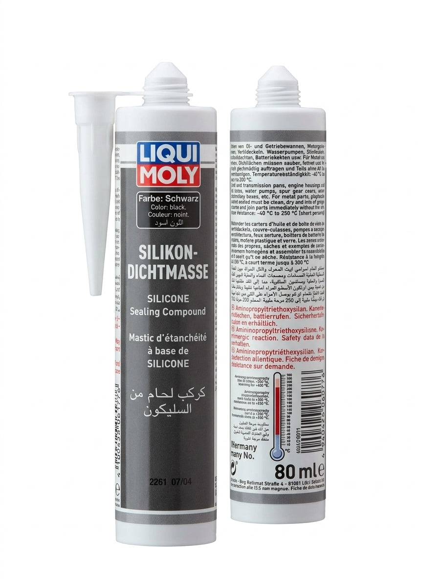 LIQUI MOLY Black Silicone Sealing Compound 80ml