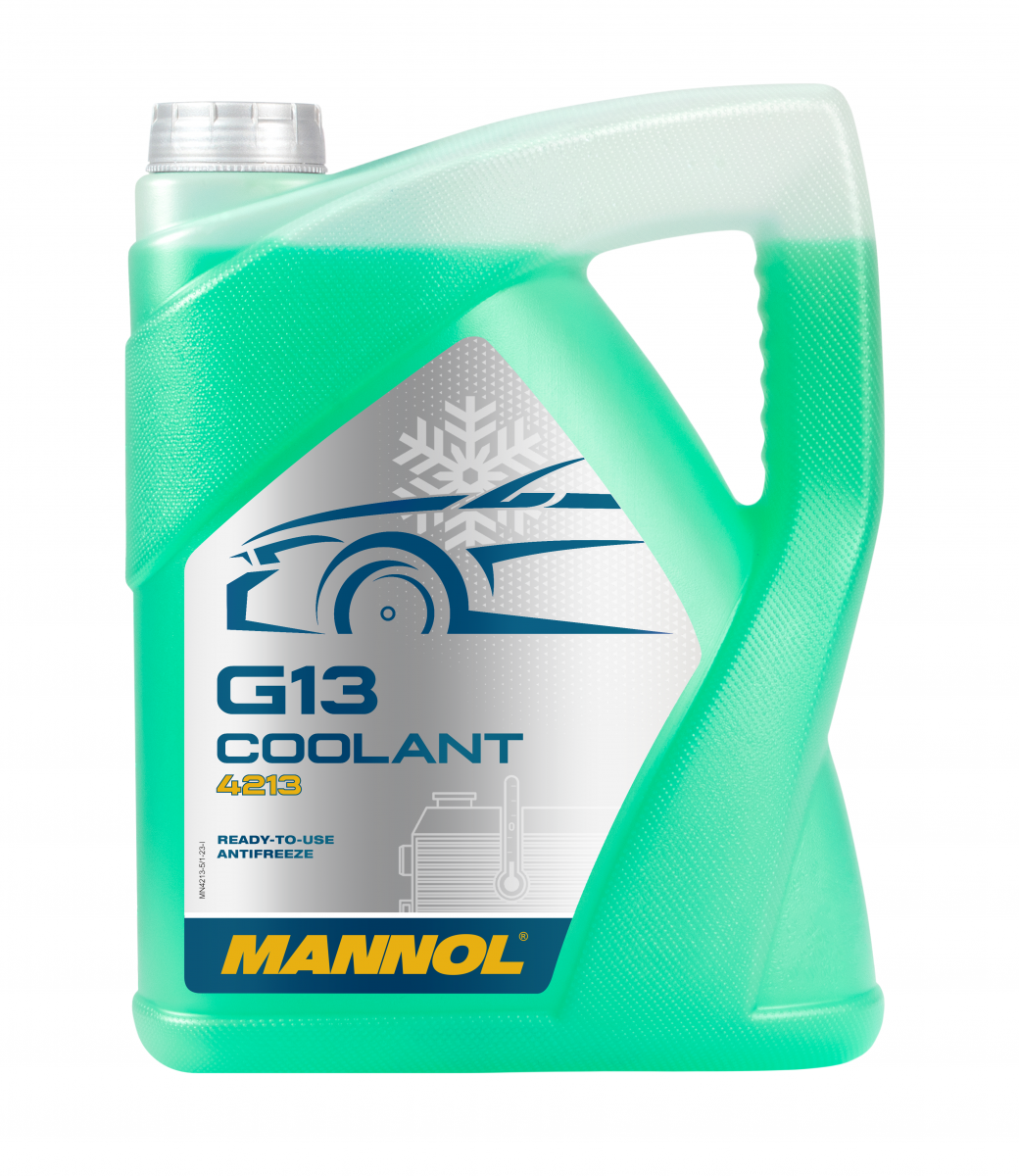 MANNOL G13 Coolant 4213 – Ready to Use – Green – 4L