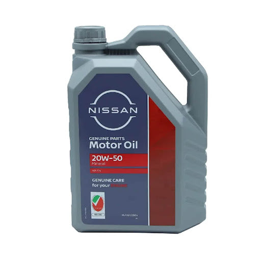 Nissan Genuine 20W-50 Motor Oil – Mineral – 4L